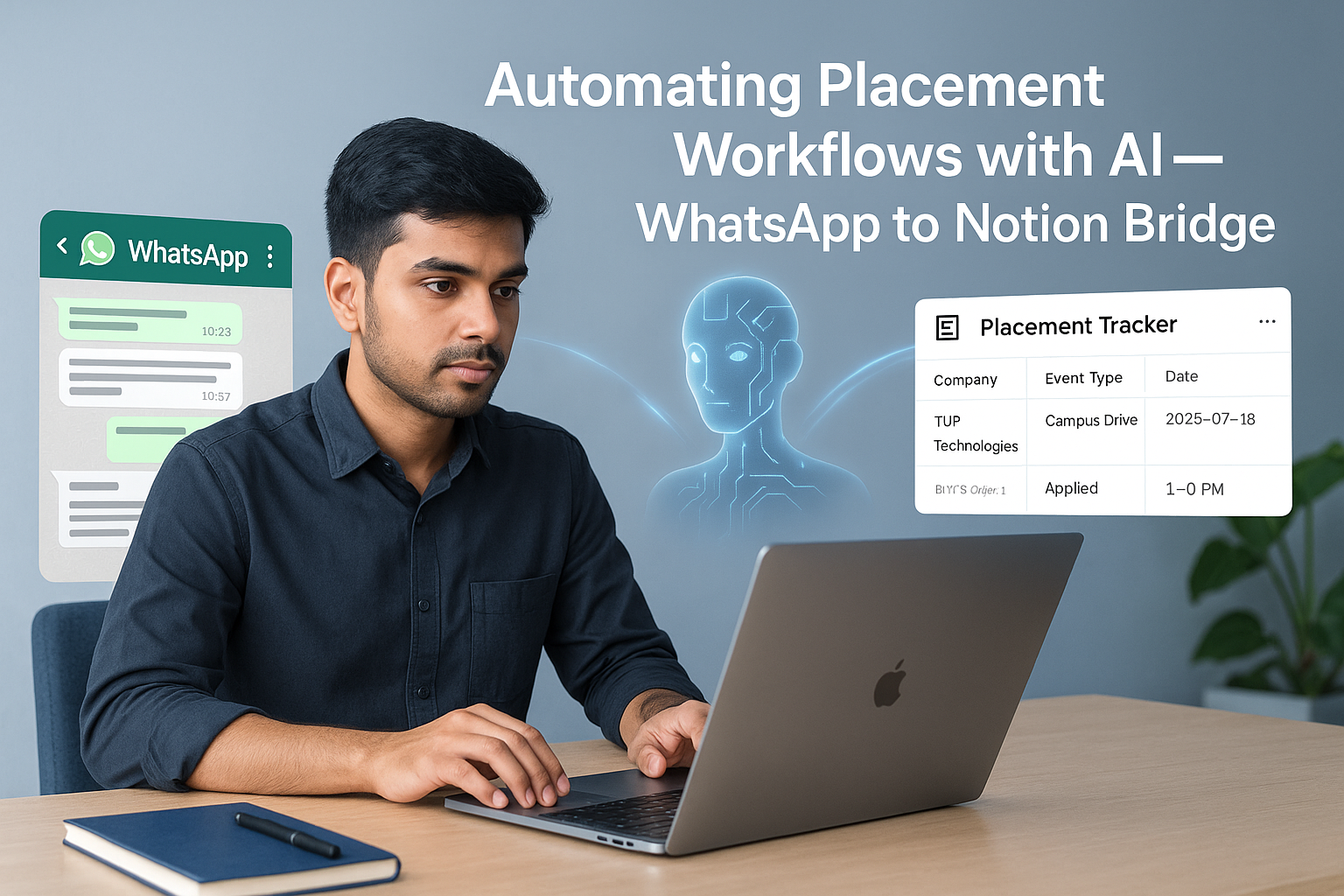 WhatsApp → Notion AI Bridge